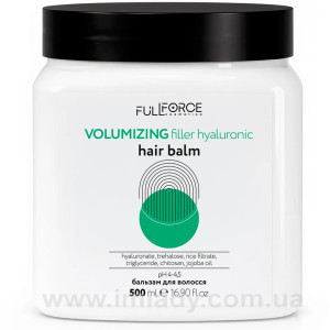 Бальзам з гіалуроновою кислотою Full Force volumizing filler hyaluronic 500 мл